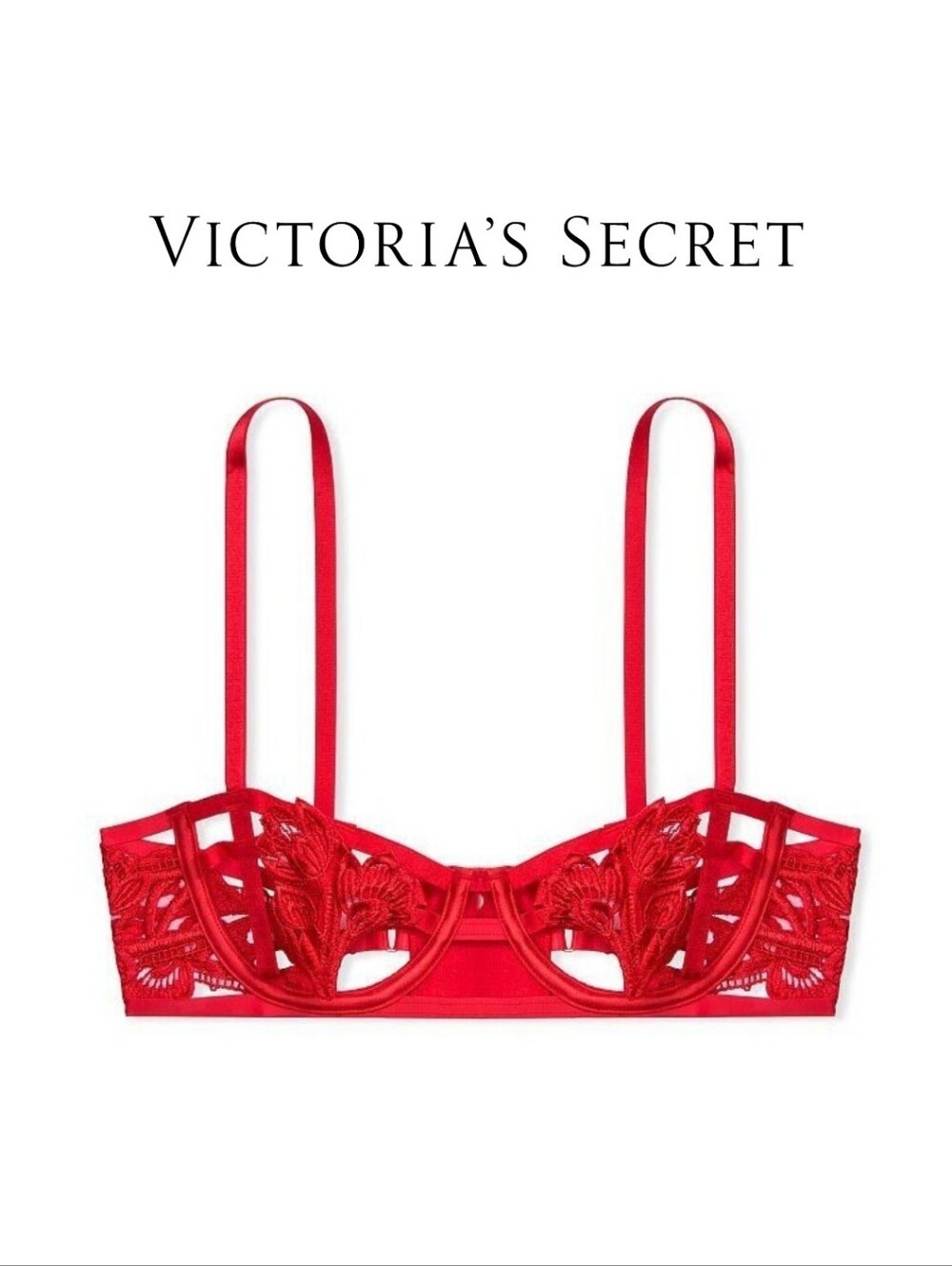 VICTORIA'S SECRET- VERY SEXY Unlined Strappy Balconette Bra-38DD Archives